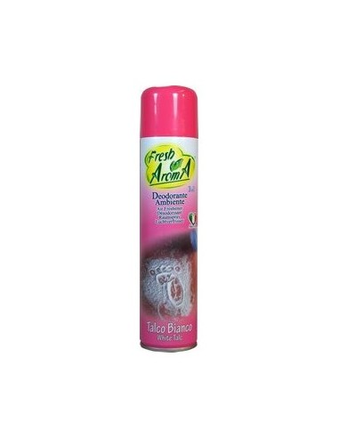 Fresh Arome Deodorante Spray Per Ambienti - 300ml - Talco Bianco